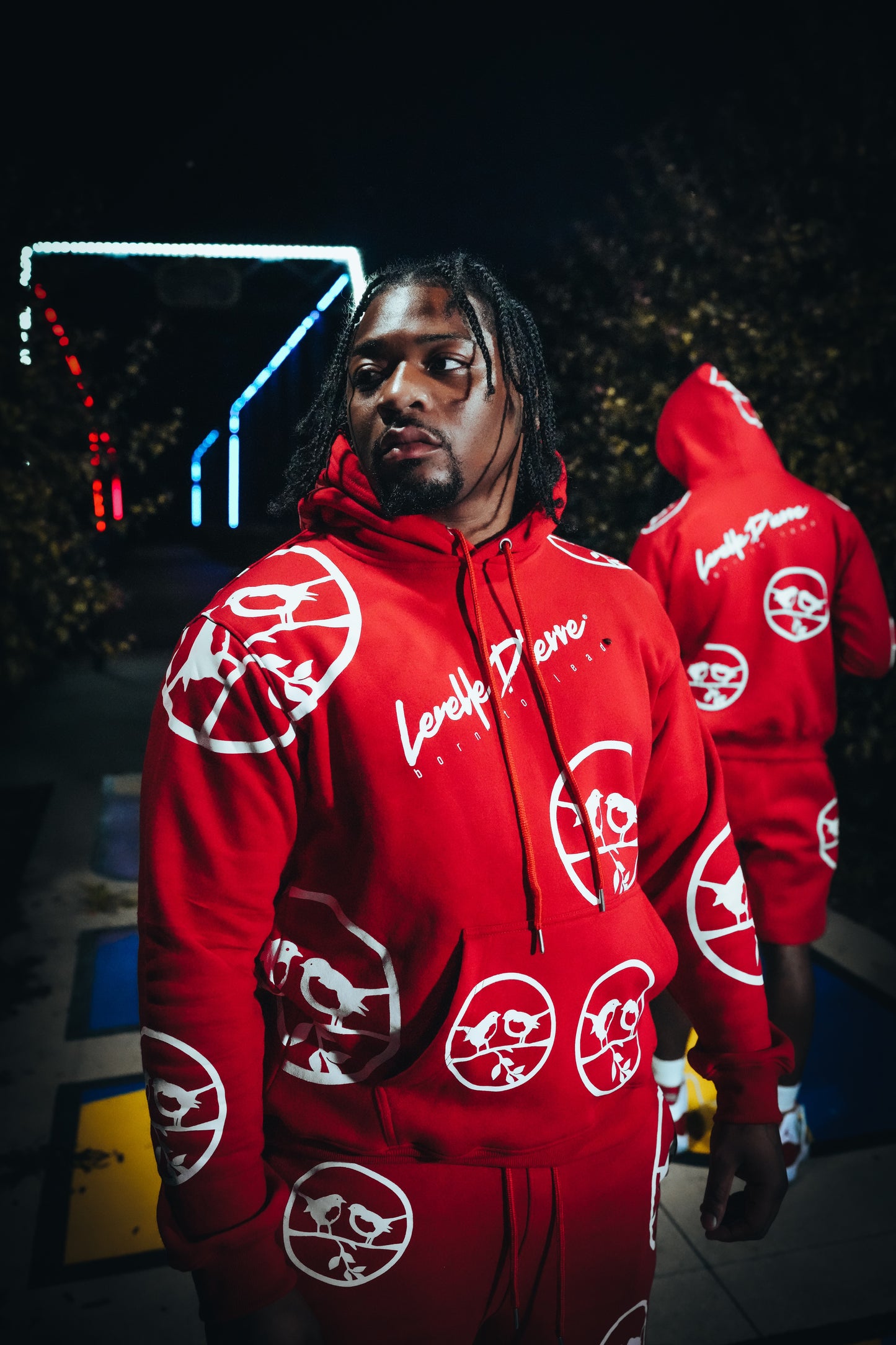 Men's Hoodie Short Set